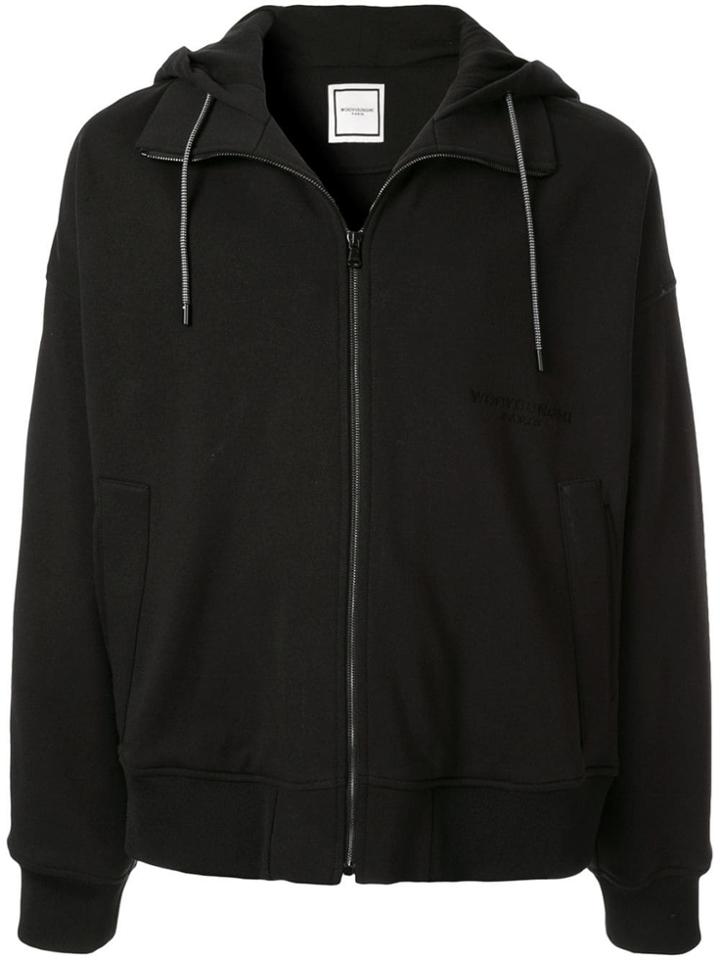 Wooyoungmi Hooded Zip-up Jacket - Black