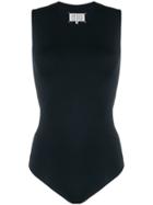 Maison Margiela Round Neck Bodysuit - Blue