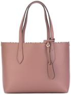 Burberry - The Small Reversible Tote - Women - Calf Leather - One Size, Pink/purple, Calf Leather