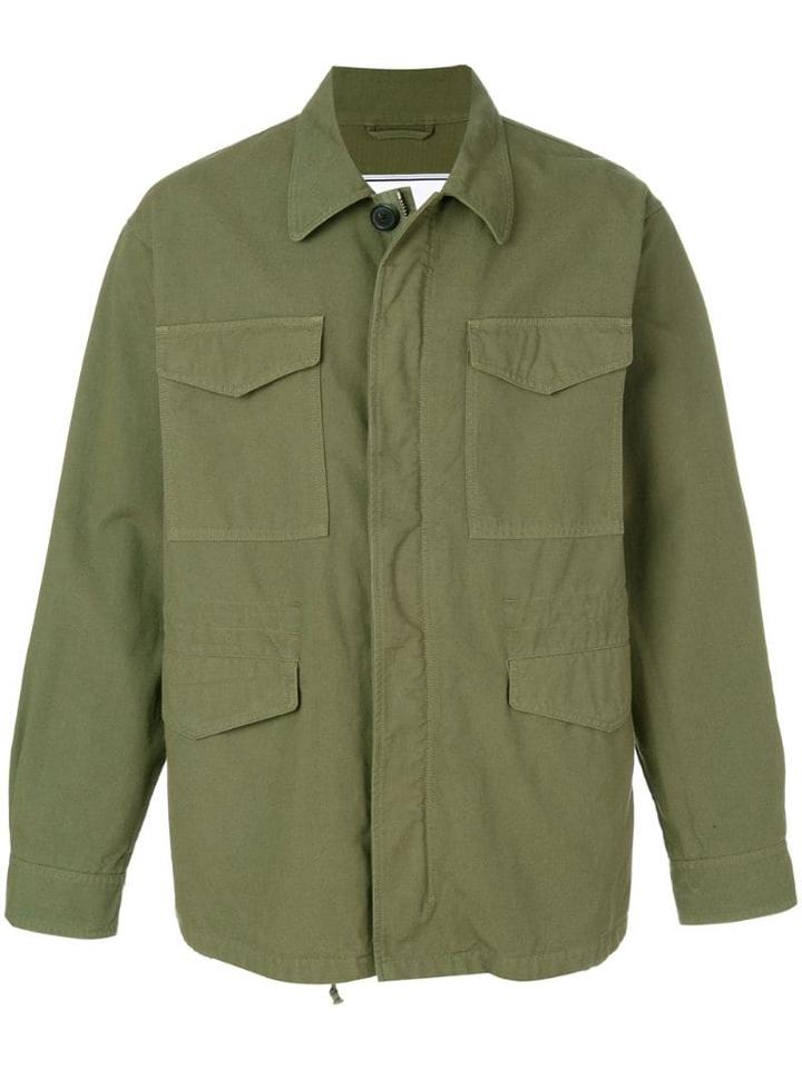 Ami Paris Military Parka - Green