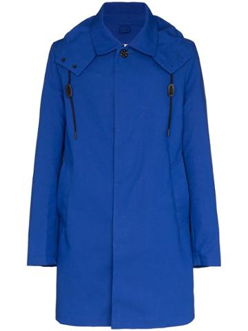 Loreak Mendian Portland Hooded Coat - Blue