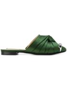 No21 Tangled Mules - Green