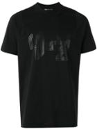 Y-3 Logo Print T-shirt, Men's, Size: Medium, Black, Organic Cotton