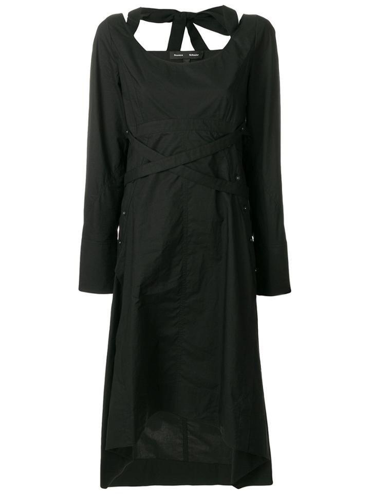 Proenza Schouler Halter Detail Dress - Black