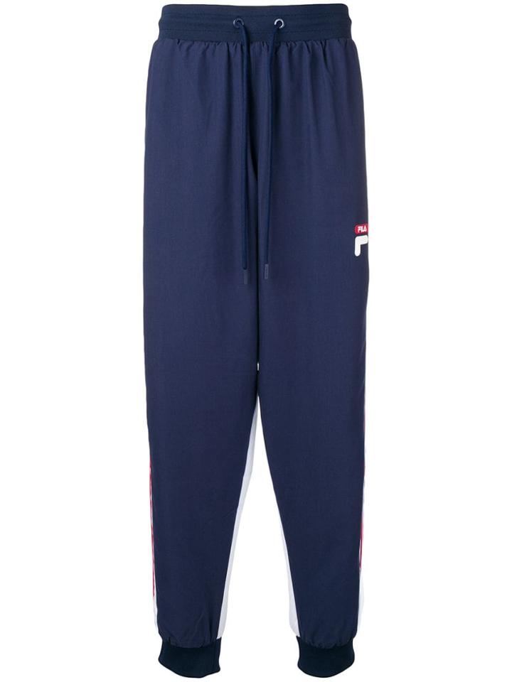 Fila Stripe Trim Track Pants - Blue