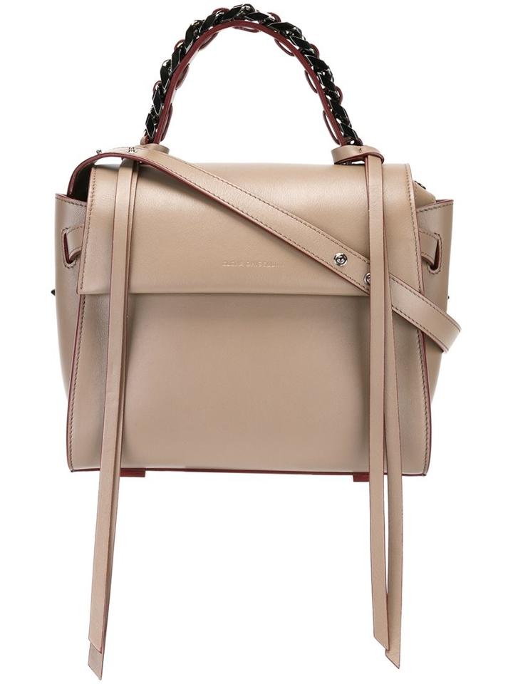 Elena Ghisellini Chain Top Handle Tote