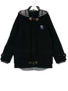 Lapin House Hooded Padded Coat - Blue