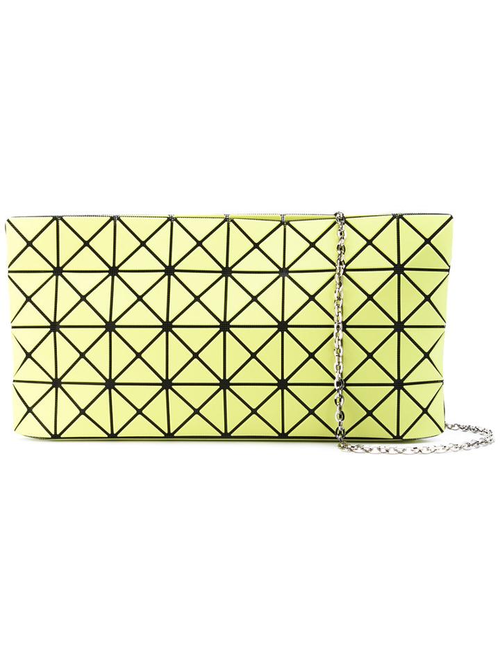 Bao Bao Issey Miyake - Prism Clutch - Women - Polyamide - One Size, Yellow/orange, Polyamide