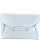 Givenchy Antigona Envelope Clutch Bag - Blue