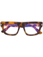Tom Ford Eyewear Tortoiseshell Glasses - Brown