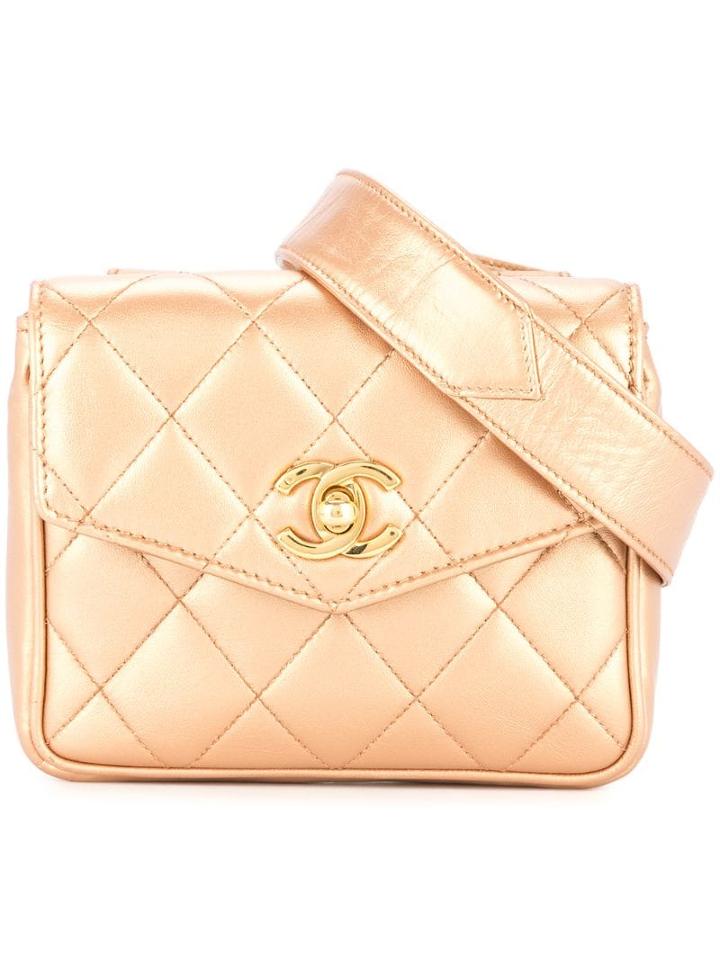 Chanel Pre-owned Waist Bum Bag - Gold