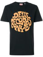 Deus Ex Machina Deus Print T-shirt - Black