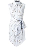 Andrea Marques Belted Shirt - White