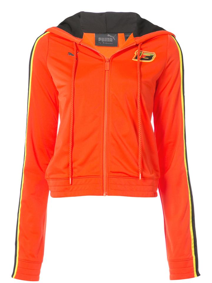 Fenty X Puma Fitted Tearaway Track Jacket - Red
