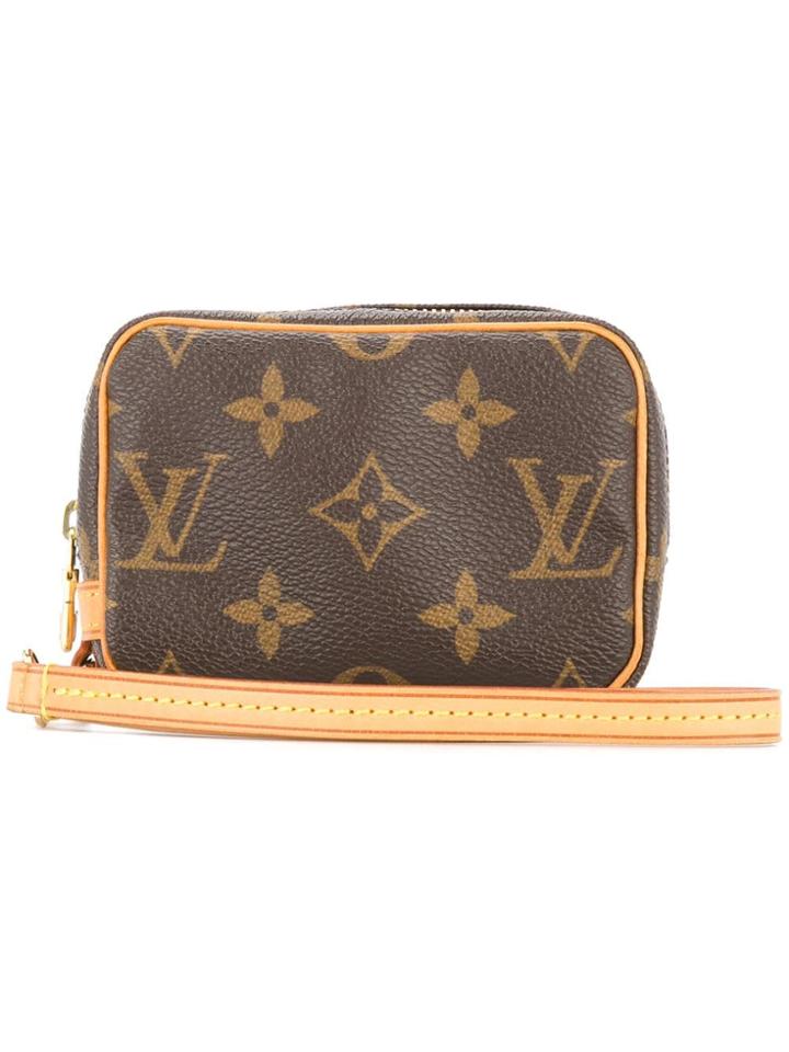 Louis Vuitton Vintage Monogram Trousse Wapity Pouch - Brown