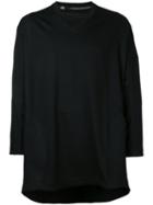 Nil0s - Layered Top - Men - Nylon/polyurethane/rayon - 2, Black, Nylon/polyurethane/rayon