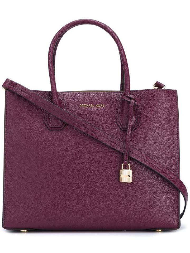 Michael Michael Kors Medium Double Handles Tote, Women's, Pink/purple