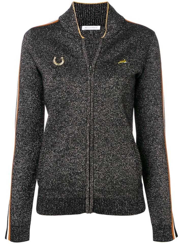 Bella Freud Bfmcg02 New Season Knitwear Black/caramac