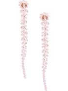 Simone Rocha Ball Teardrop Earrings - Pink