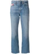 Tommy Jeans Faded Cropped Jeans - Blue