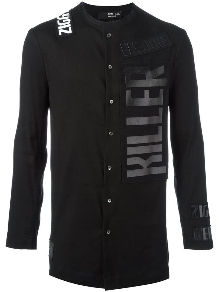 Tom Rebl Logo Print Shirt