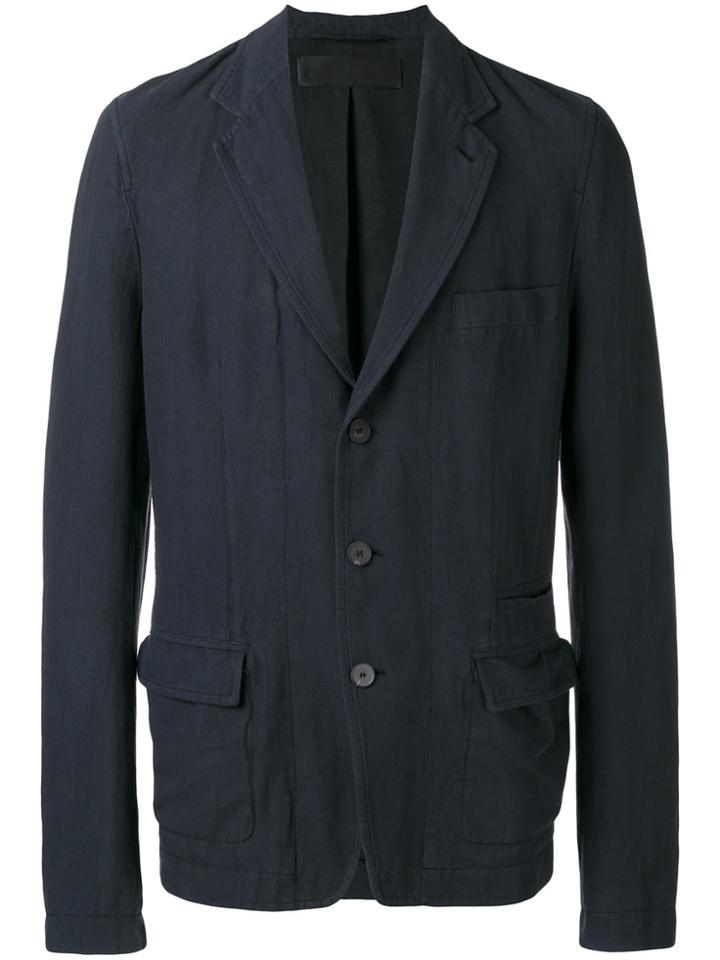 Haider Ackermann Multi-pocket Blazer - Blue