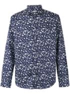 Etro - Animal Print Shirt - Men - Cotton - M, Blue, Cotton