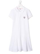 Kenzo Kids Teen Small Logo Polo Dress - White