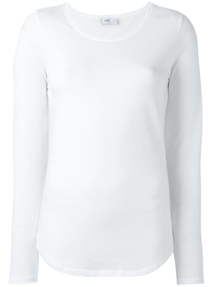 Closed Longsleeved T-shirt - White