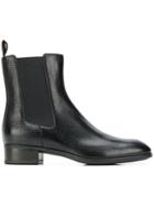 Santoni Ankle Length Boots - Black