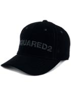 Dsquared2 Embroidered Logo Cap - Black