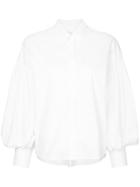 Cityshop Long-sleeve Fitted Shirt - White
