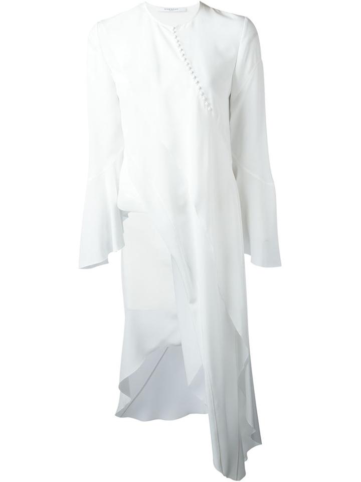 Givenchy Draped Asymmetric Blouse