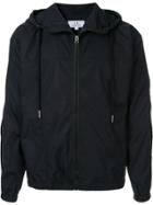 Ck Calvin Klein Zip-up Hooded Jacket - Blue