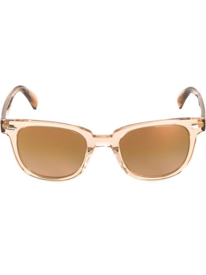 Oliver Peoples 'masek' Sunglasses - Pink & Purple