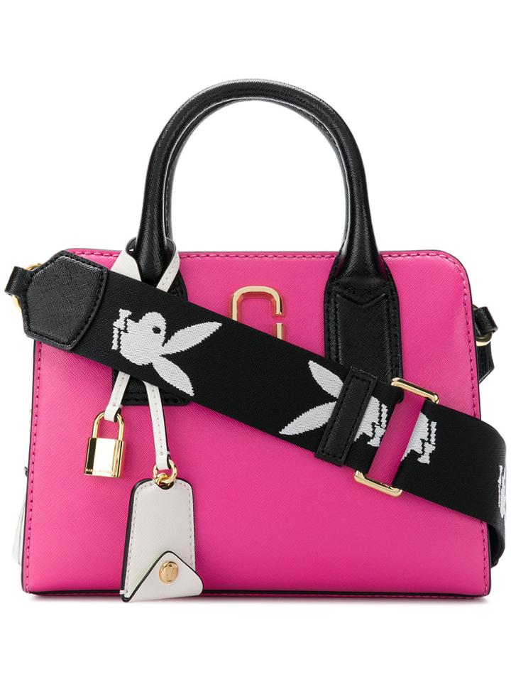 Marc Jacobs Little Big Shot Tote Bag - Pink & Purple
