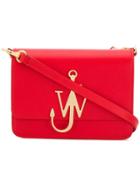 Jw Anderson Scarlet Mini Logo Purse - Red