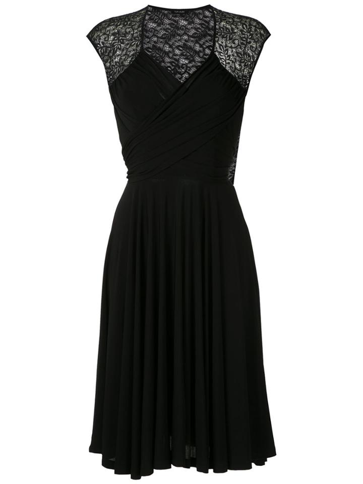 Tufi Duek Vestido Curto Detalhe Renda - Black