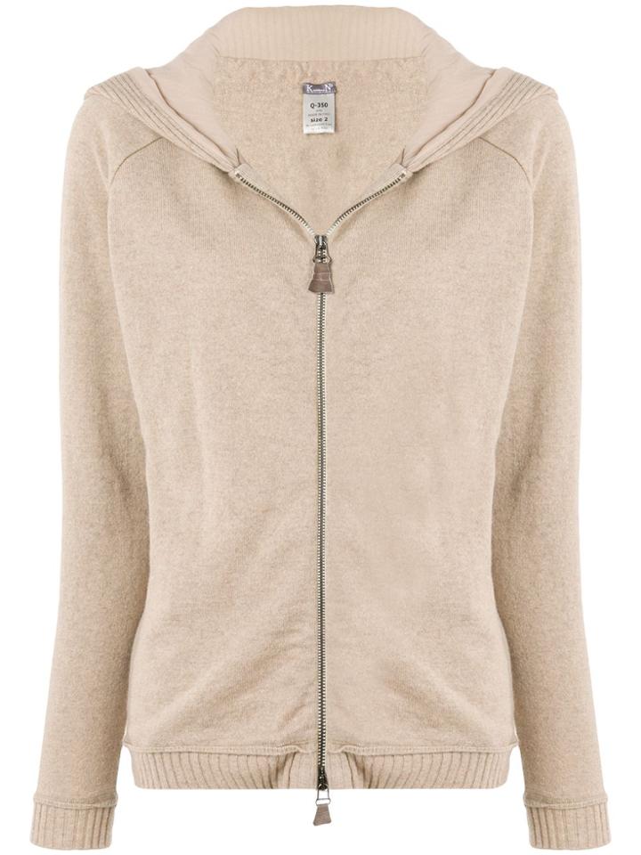 Kristensen Du Nord Knitted Hooded Jacket - Nude & Neutrals