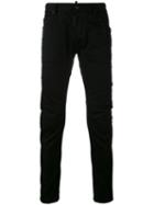Tapered Jeans - Men - Cotton/polyester/spandex/elastane - 46, Black, Cotton/polyester/spandex/elastane, Dsquared2