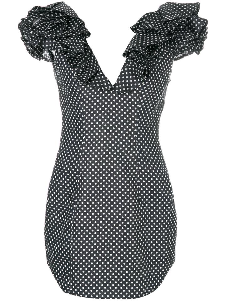 Zimmermann Polka Dots Mini Dress - Blue