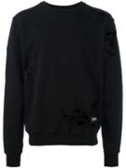 Les (art)ists Cut Out Best Friends Sweatshirt, Men's, Size: Xs, Black, Cotton