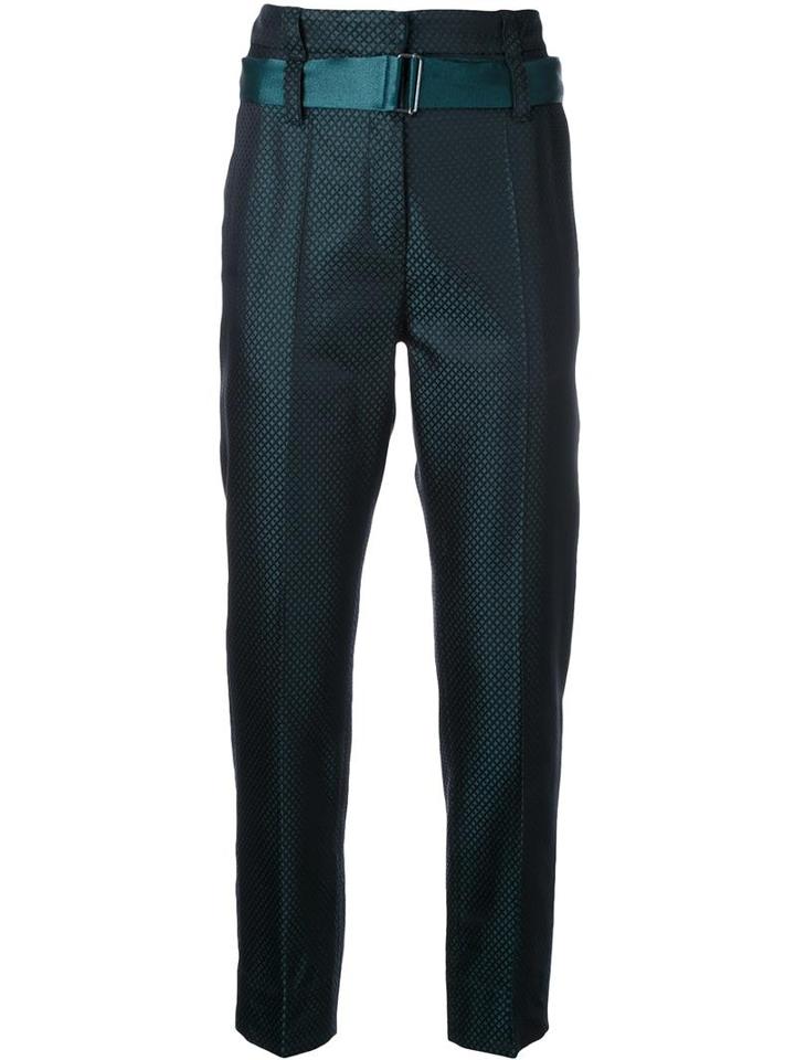 Ann Demeulemeester 'cortez' Trousers, Women's, Size: 40, Green, Acetate/rayon/wool