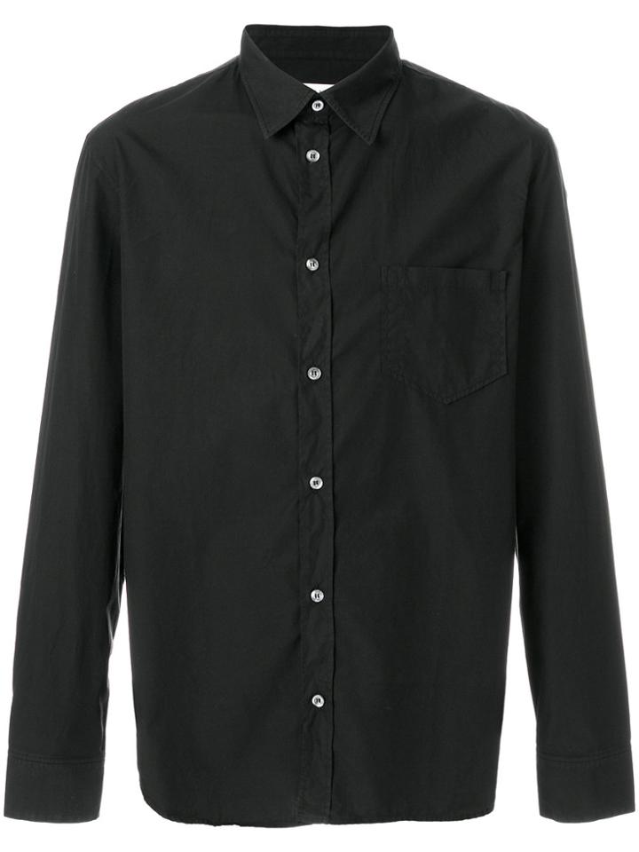 Maison Margiela Longsleeved Pocket Shirt - Black