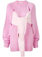Christopher Kane Octopus Crewneck Knit - Pink