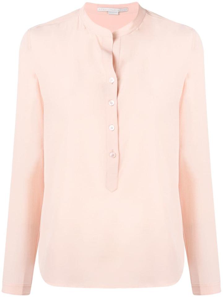 Stella Mccartney Band Collar Blouse - Pink