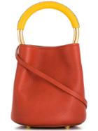Marni Pannier Bucket Bag - Orange