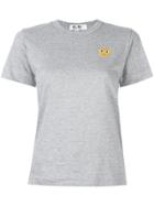 Comme Des Garçons Play Heart Logo T-shirt - Grey