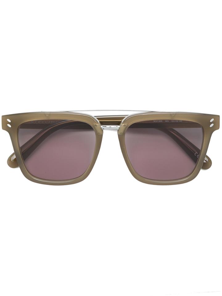 Stella Mccartney Eyewear Square Sunglasses - Green