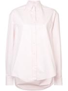 We11done Button-down Shirt - Pink & Purple